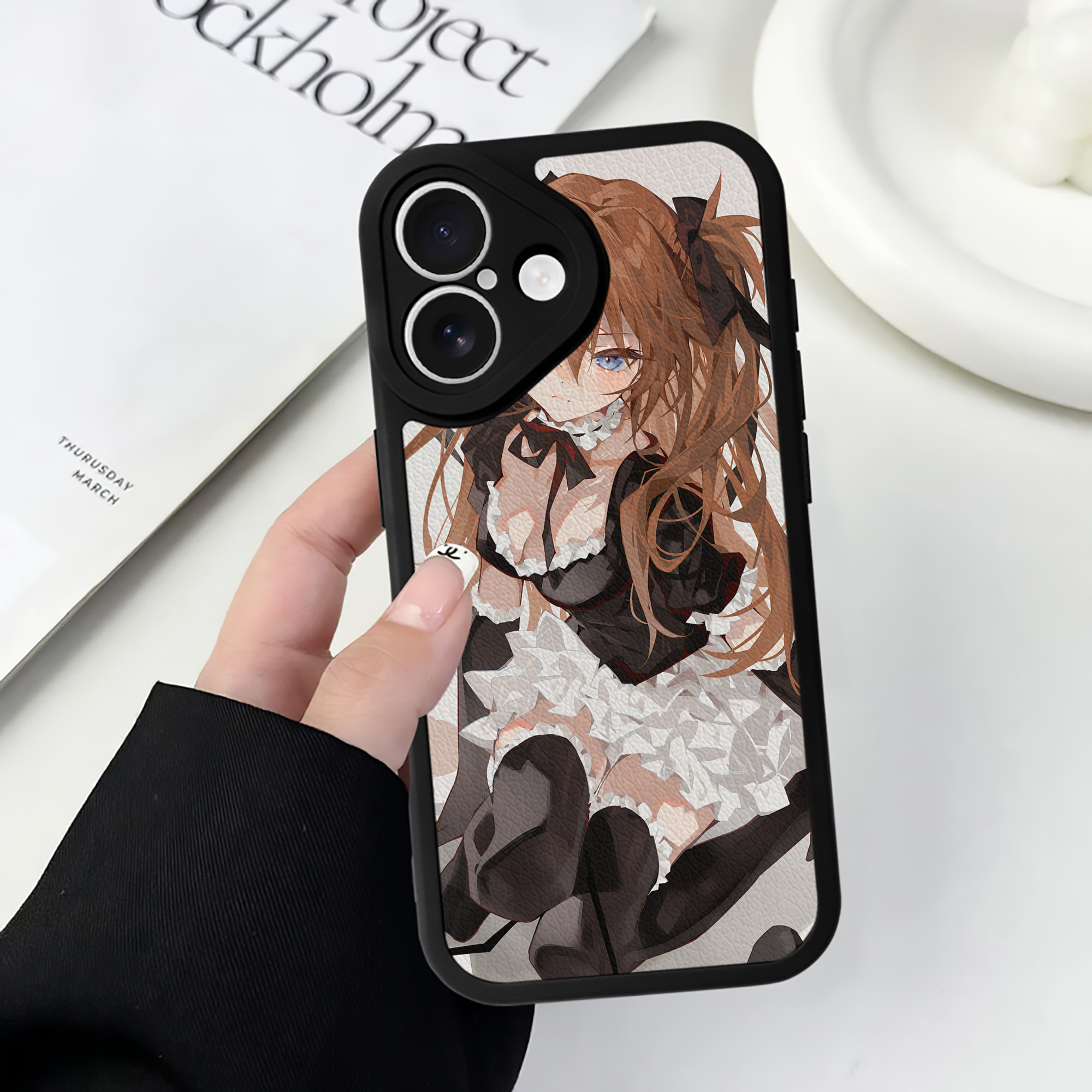 （画像用） EVA 新世紀エヴァンゲリオン 【iPhone 16シリーズ対応】シリコンスマホケース（レザー調） 材質：シリコン